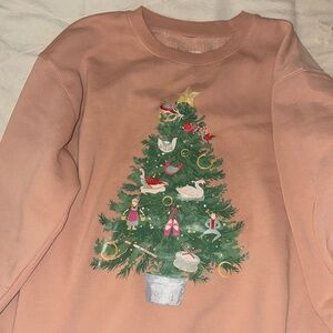 Pink Christmas Sweatshirt